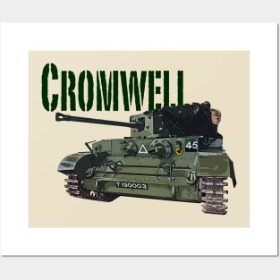 British Cromwell tank Posters and Art